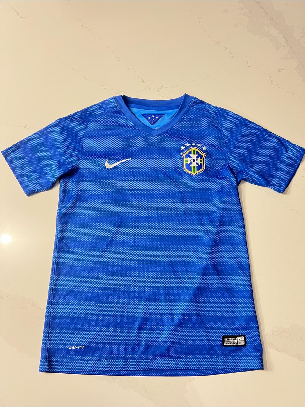 Authentic Brazil Away Nike 2014 Jersey Soccer